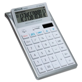 CALCULATORS | Victor 6400 12-Digit LCD Desktop Calculator