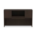 Office Desks & Workstations | Alera ALEVA286015ES Valencia Series 58.88 in. x 15 in. x 35.38 in. 4-Compartment Hutch with Doors - Espresso image number 2
