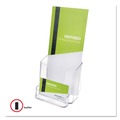 Just Launched | Deflecto 78601 4.38 in. x 4.25 in. x 7.75 in. DocuHolder for Countertop/Wall-Mount with Card Holder - Clear image number 6