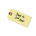 Back to School Sale | Avery 12305 11.5 Point Stock 4.75 x 2.38 Unstrung Shipping Tags - Manila (1000/Box) image number 3