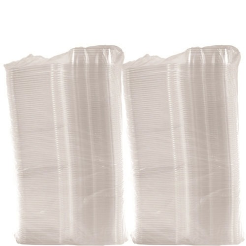 Just Launched | Dart CH24DEF ClearPac SafeSeal 24 oz. Tamper-Resistant/Evident Flat-Lid Containers - Clear (100/Bag, 2 Bags/Carton) image number 0