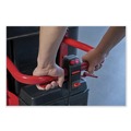 Cleaning Carts | Rubbermaid Commercial 2173662 202 gal 1000 lb Capacity Plastic Motorized Roto Tilt Truck - Black image number 4