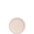 Bowls and Plates | Dart 6FBRP1 6 in. Diameter ProPlanet Seal Compostable Fiber Dinnerware Plate - Natural (1000/Carton) image number 2