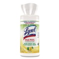 Cleaners & Chemicals | LYSOL Brand 19200-49128 7 in. x 7.25 in. 1-Ply Disinfecting Wipes II - Fresh Citrus/White image number 2