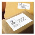 Labels | Avery 08168 3.5 in. x 5 in. Shipping Labels with TrueBlock Technology - White (4/Sheet, 25 Sheets/Pack) image number 3