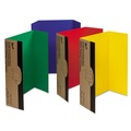 Project & Display Boards | Pacon P37564 48 in. x 36 in. Spotlight Corrugated Presentation Display Boards - Blue/Green/Red/Yellow (4/Carton) image number 0