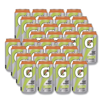 PRODUCTS | Gatorade QUA00901 G Series 11.6 oz. Thirst Quenchers - Lemon-Lime (Carton of 24 Cans)
