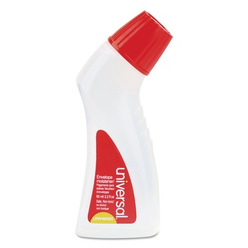 ENVELOPES AND MAILERS | Universal UNV46065 2.2 oz. Bottle Envelope Moistener with Adhesive - Clear