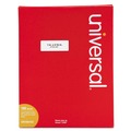Labels | Universal UNV80102 1 in. x 2.63 in. Adhesive Labels - White (3000/Box) image number 0