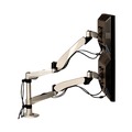 Monitor Stands | 3M MA265S Easy-Adjust Desk Dual Arm Mount for 27 in. Monitors - Silver image number 5