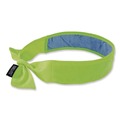 Safety & First Aid | Ergodyne 12566 Chill-Its 6700CT One Size Fits Most Cooling Bandana PVA Tie Headband - Lime image number 0
