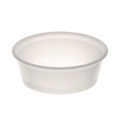 Food Trays, Containers, and Lids | Pactiv Corp. SPP150 1.5 oz Plastic Portion Cup - Translucent (2500/Carton) image number 0