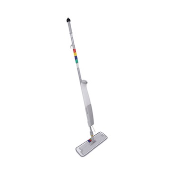 | Boardwalk BWKBWMS16MFM 59 in. Bucketless Microfiber Mop System Kit - Gray