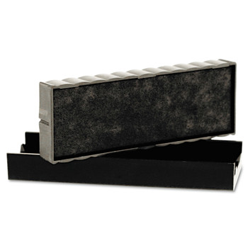Trodat P4817BK 0.38 in. x 2 in. Printy Replacement Pad for Trodat Self-Inking Stamps - Black