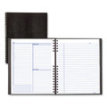 Notebooks & Pads | Blueline A30C.81 10.75 in. x 8.5 in. NotePro Undated Daily Planner - Black Cover image number 1