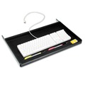 Ink & Toner | Innovera IVR53010 21.38 in. x 12.88 in. Standard Underdesk Keyboard Drawer - Black image number 1