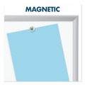 Clearance Center | Quartet 2547 Classic Series 72 x 48 Porcelain Magnetic Dry Erase Board - White Surface/Silver Aluminum Frame image number 8