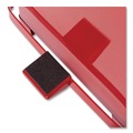 Trash & Waste Bins | Rubbermaid Commercial FGST12EPLRD 6.5 Gallon Steel Defenders Heavy-Duty Steel Step Can - Red image number 2
