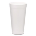 Cups and Lids | WinCup 221976 20 oz Foam Drink Cups - White (500/Carton) image number 0