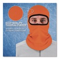 Safety & First Aid | Ergodyne 16954 N-Ferno 6821 One Size Fits Most Fleece Balaclava Face Mask - Orange image number 2