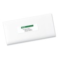 Labels | PRES-a-ply 30602 1.33 x 4 Laser Printer Labels - White (1400/Box) image number 1
