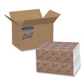 Paper Towels and Napkins | Scott 98720 12 in. x 7 in. 1-Ply Low-Fold Dispenser Napkins - White (8000/Carton) image number 0