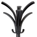 Wall Racks & Hooks | Alba PMBRION 13.75 in. x 13.75 in. x 66.25 in. Brio Coat Stand - Black image number 3