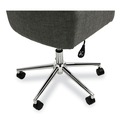 Office Chairs | Alera ALEWS4241 18.9 in. to 22.24 in. Seat Height Mid-Century Task Chair Supports Up to 275 lb - Gray Seat/Gray Back image number 5