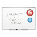 Clearance Center | Quartet 2547 Classic Series 72 x 48 Porcelain Magnetic Dry Erase Board - White Surface/Silver Aluminum Frame image number 3