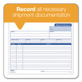 Retail Store Supplies | TOPS 3834 8.5 x 7 Triplicate Snap-Off Three-Part Carbonless Shipper/Packing List (50/Pack) image number 3