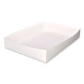 Food Trays, Containers, and Lids | SCT 1995 26 in. x 18.5 in. x 4 in. Paper Standard Bakery Boxes - White (50/Carton) image number 2