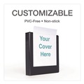 Binders | Cardinal 10321CB 11 in. x 8-1/2 in. ClearVue 3-Ring 2 in. Capacity Easy Open Slant-D Ring Binder - Black image number 6