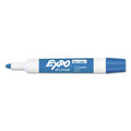 Washable Markers | EXPO 82003A Low-Odor Bullet Tip Dry-Erase Marker - Medium/Blue (1-Dozen) image number 3