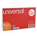 Flash Cards | Universal UNV47255 5 in. x 8 in. Index Cards - Ruled, White (500/Pack) image number 2