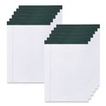 Notebooks & Pads | Roaring Spring 74713 8.5 x 11 Sheets (40) Recycled Wide/Legal Rule Pad - White (1-Dozen) image number 0