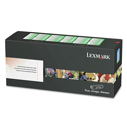 Ink & Toner | Lexmark 80C1SC0 Return Program 2,000 Page-Yield Toner - Cyan image number 0