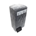 Food Trays, Containers, and Lids | Pactiv Corp. 0TFB02S00000 8.2 in. x 5.7 in. x 0.65 in. No. 2S Foam Supermarket Tray - Black (500/Carton) image number 1