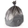 Trash Bags | Heritage H7856WS 39 x 56 60 Gallon 1.70 Mil Low-Density Can Liners - Silver (50/Carton) image number 1