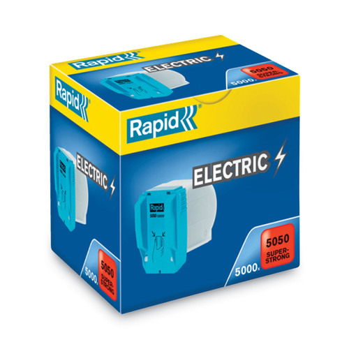 Staples | Rapid 73158 0.3 in. Leg 0.5 in. Crown Steel Heavy-Duty Staple Cartridge (1/Box) image number 0