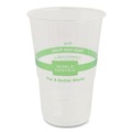 Cups and Lids | World Centric CP-CS-9 9 oz PLA Plastic Cold Cups - Clear (2000/Carton) image number 0