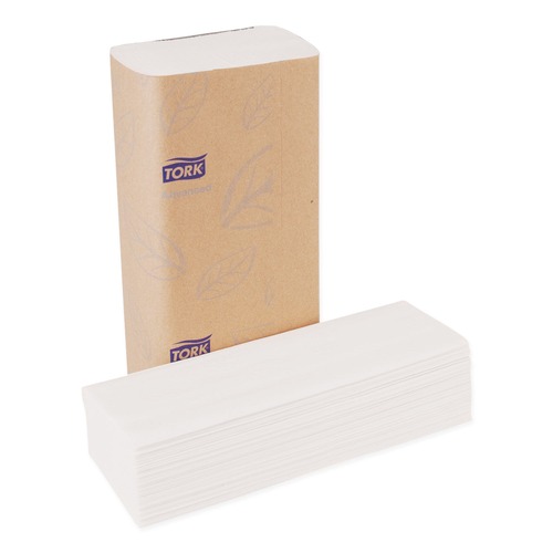 Paper Towels and Napkins | Tork 101293 9.13 x 9.5 2-Ply Multifold Paper Towels - White (189/Pack, 16 Packs/Carton) image number 0