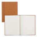 Notebooks & Pads | Blueline A8005 75-Sheet 9.25 in. x 7.25 in. 1-Subject Medium/College Rule Da Vinci Notebook - Tan Cover image number 2