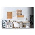 Bulletin Boards | MasterVision SOR032 Neutrals Positive Flow Message Board Set - Assorted Sizes/Colors (4/Pack) image number 5