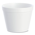  | Dart 24MJ48 24 oz. Foam Containers - White (500/Carton) image number 0