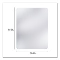 Office Chair Mats | Deflecto CM11142PC 36 x 48 All Day Use Rectangular Chair Mat - Clear image number 5