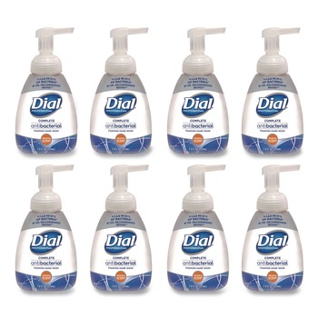 Dial Professional 02936CT 7.5 oz. Antibacterial Foaming Hand Wash - Original Scent (8/Carton)