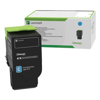 Lexmark 78C1XCE 78c1xce Extra High-Yield Toner 5000 Page-Yield Cyan