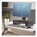 Back to School Sale | Fellowes Mfg Co. 8038101 Designer Suites 40-lb. Capacity Monitor Riser for 21 in. Monitors - Black Pearl image number 7