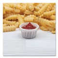 Cups and Lids | SOLO 125-2050 1.25 oz. ProPlanet Seal Paper Portion Cups - White (250/Bag, 20 Bags/Carton) image number 3