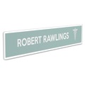 Office Presentation Supplies | Deflecto 587501 8.5 in. x 2 in. Insert Superior Image Cubicle Nameplate Sign Holder - Clear image number 3